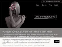 Tablet Screenshot of die-friseure-nuernberg.de